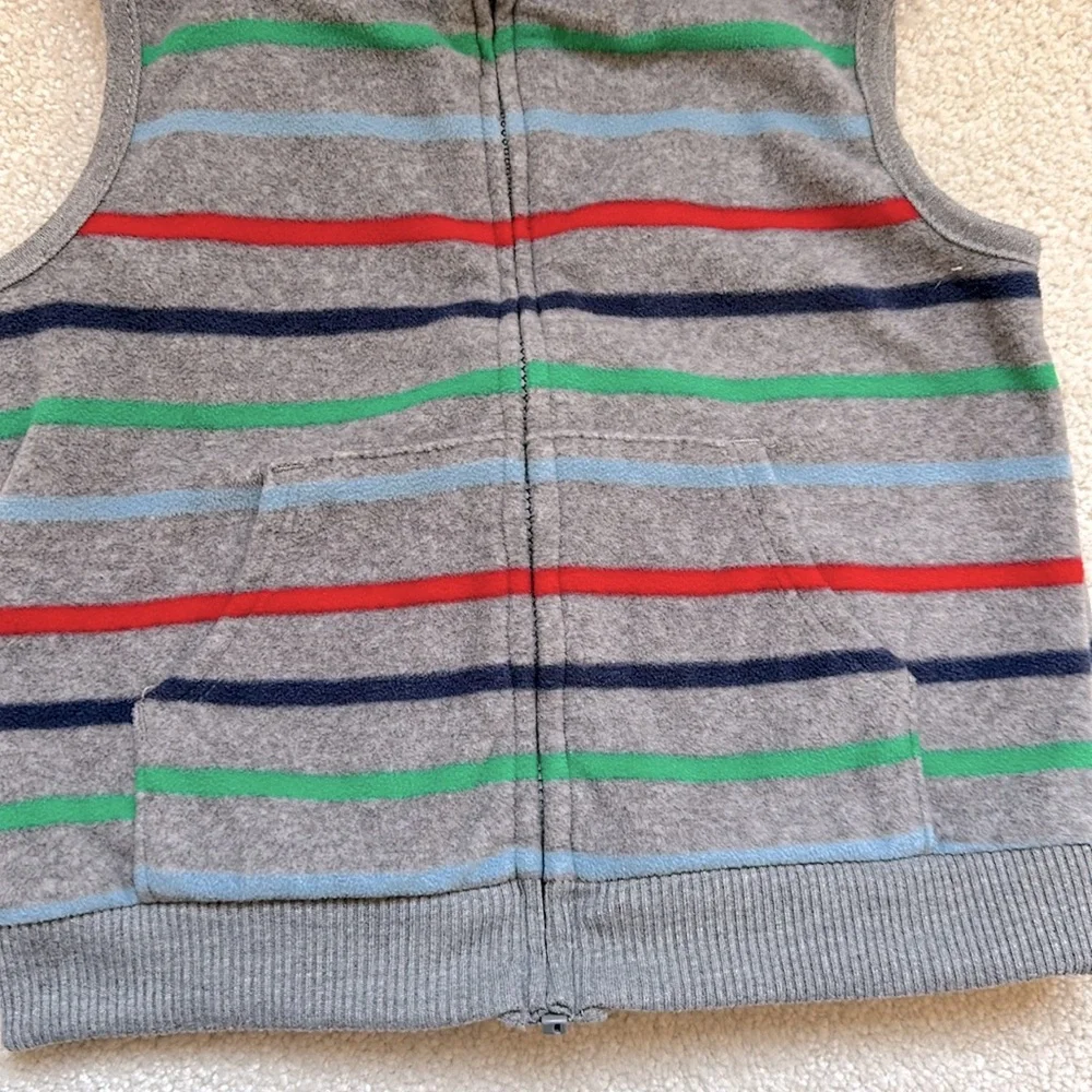 Carter's Striped Fleece Vest